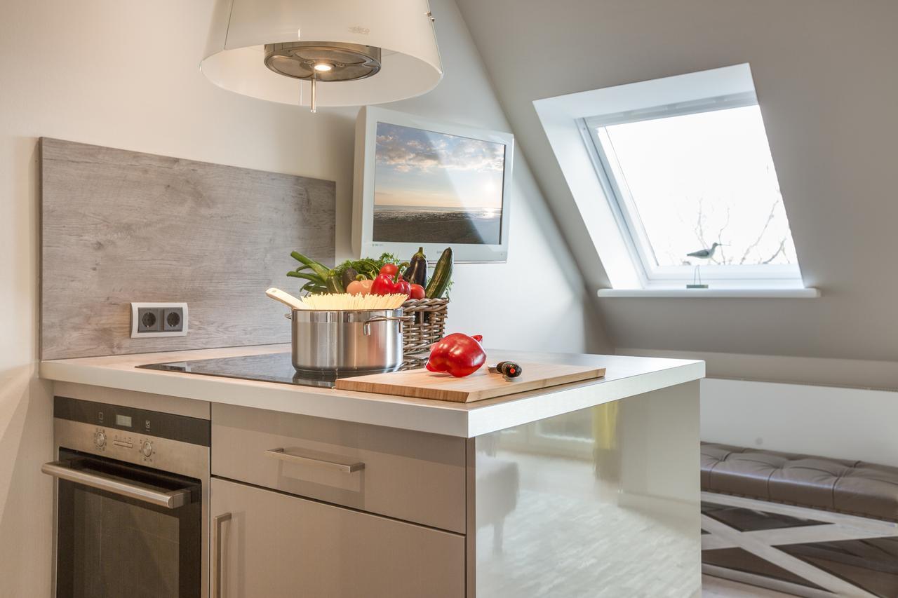 Apartmenthotel Am Leuchtturm Hornum Luaran gambar